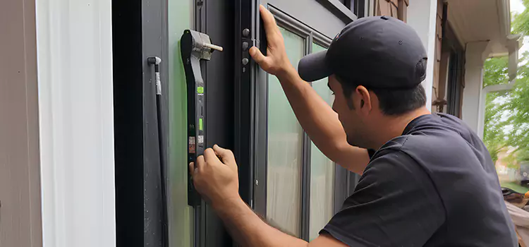 Fix Latch on Sliding Door Burke Centre